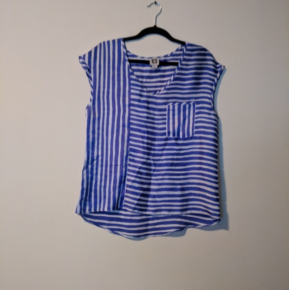 Striped pocket shirt